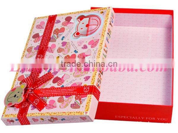 Three sets creative delicate paper gift box/custom gift box/gift box packaging