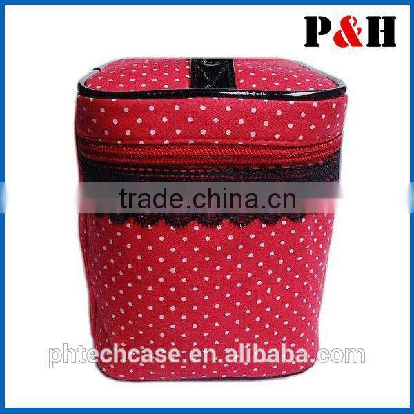 Low price useful women bag pvc cosmetic brush bags