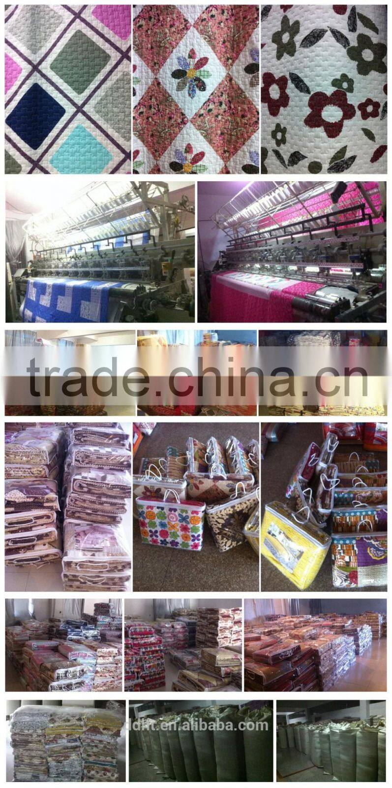 Booming Red Patchwork Bedding Sets / Patchwork Quilts