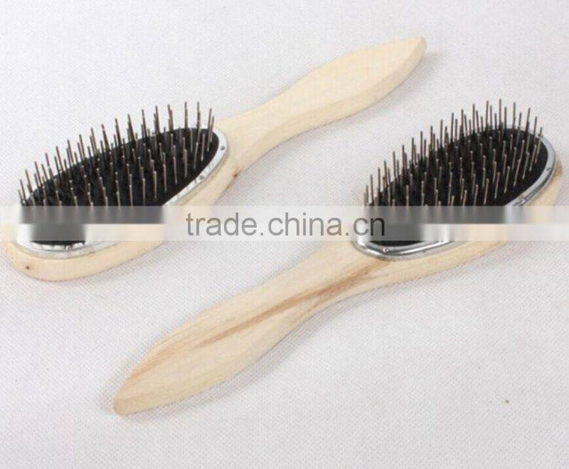 new arrive hair brush salon use hair straightening brush, cheap wooden hair brush