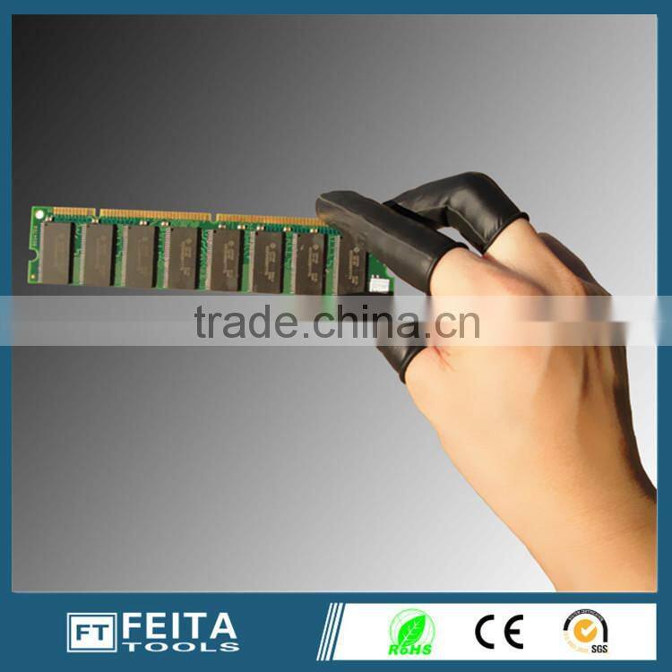 Anti-static ESD Black Latex Finger Cot