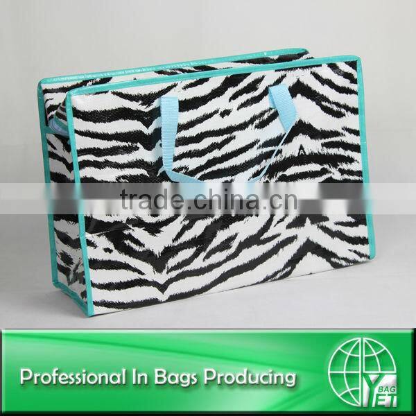 Lead Free Zipper PP Woven Pillow Bag Blanket Package Bag Quilt Storage Bag