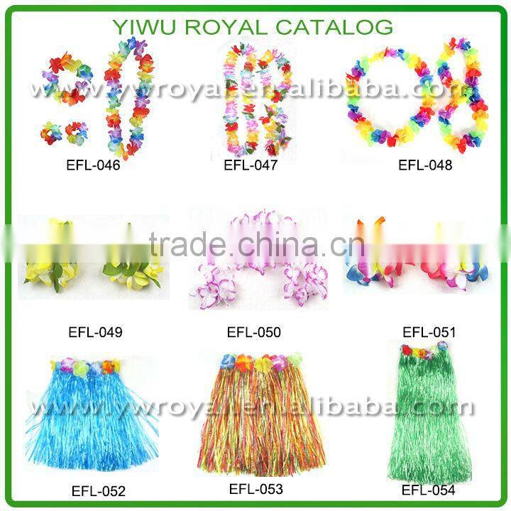 Germany Party Decoration Silk Flower Hawaiian Leis Wholesale