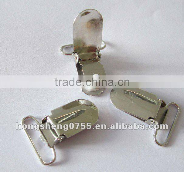 custom metal garment clip,fashion garment clip,garment suspender clip