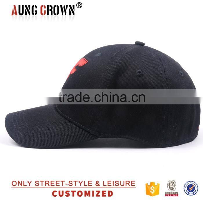 cotton custom fashion cap 6 panel baseball brand cap and hat