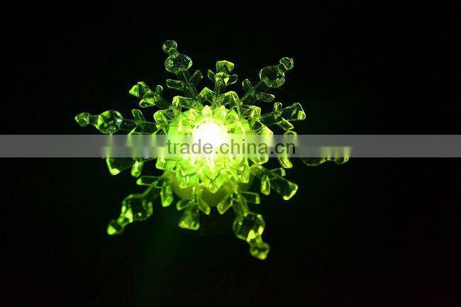 LED christmas light for X-mas snowflake*Mini portable luminaire led lamp