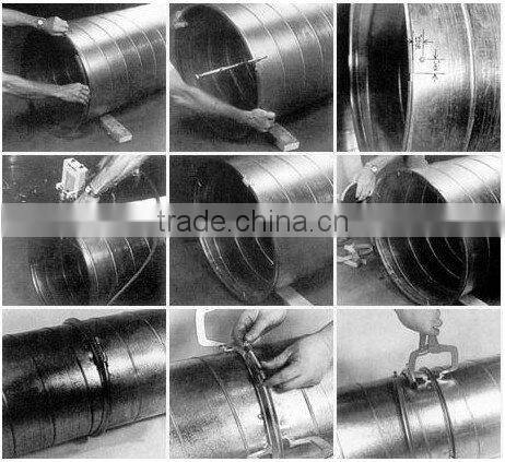 Spiro Tube Forming Machine