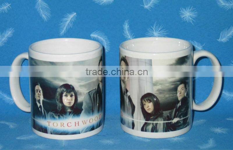 11oz Ceramic Sublimation Coated Image Mug