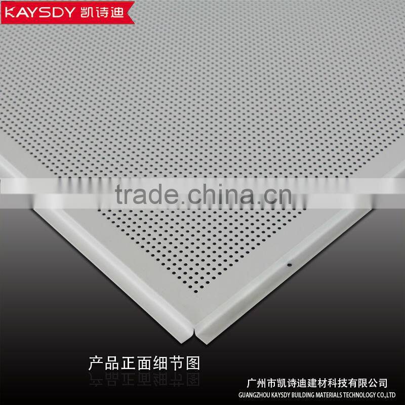 fashionable lay-in square aluminium suspended ceiling