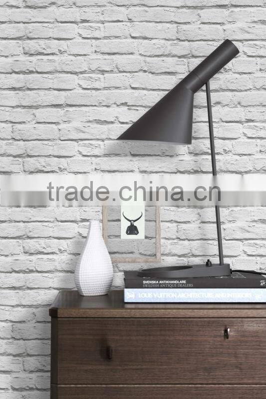 MLC11302 3d effect wallpaper brick pure paper