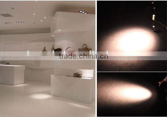 CCT 2700-5000K LED ceiling downlight new design COB adjustable grille light