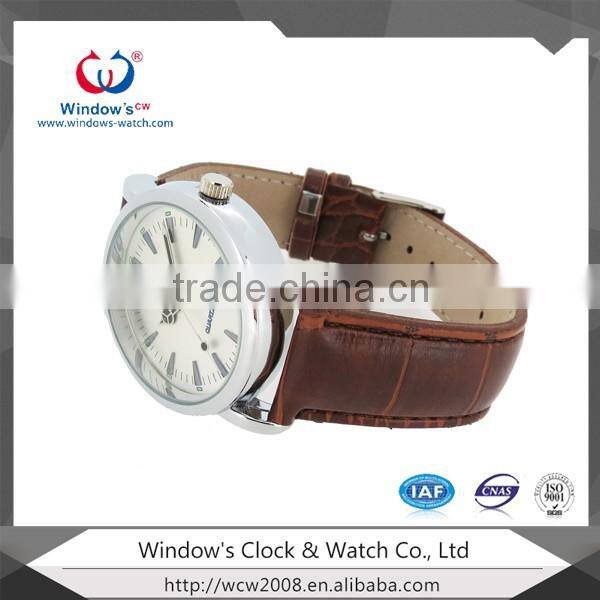 Shenzhen watch oem stainless steel case business man watch