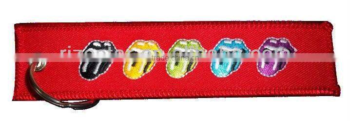 Cute embroidery key chains