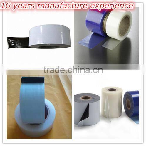 transparent self adhesive film for PVC/PC/PET sheet