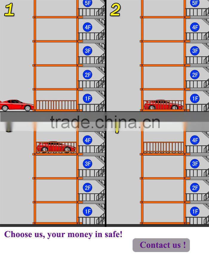 1 ton warehouse hydraulic cargo lift platform