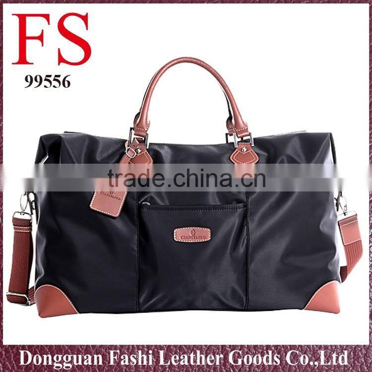 2016 New Products Genuine Leather Men's Travel Duffle Bags
