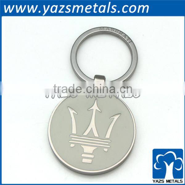 abacus metal 3D gold plating keychain
