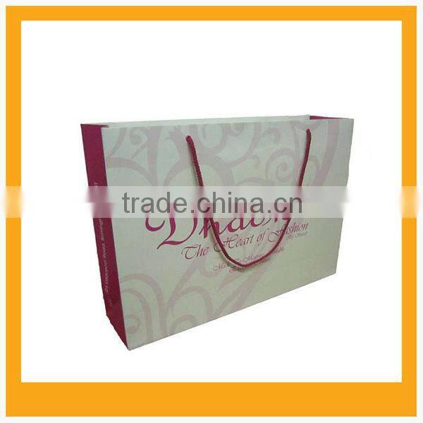 guangzhou low cost wedding gift paper bag manufacturer, paper bag with logo print