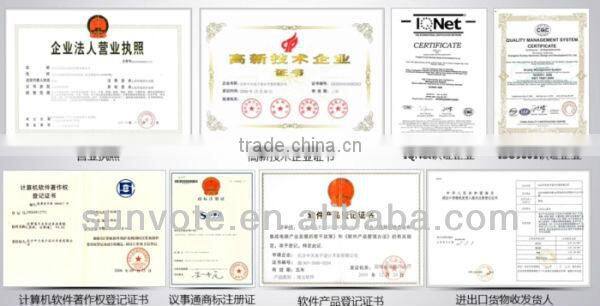 SunVote wireless voting machine