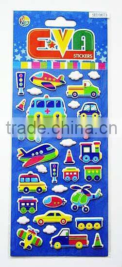 3D EVA sticker for baby room decoration