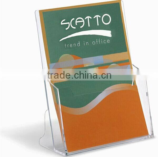 Fashion acrylic magazine display stand