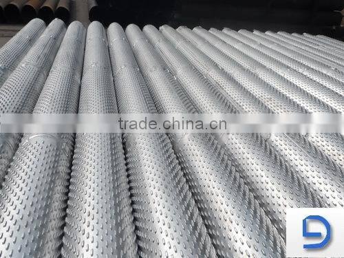 china spiral welded bridge slotted water well filter screen strainer
