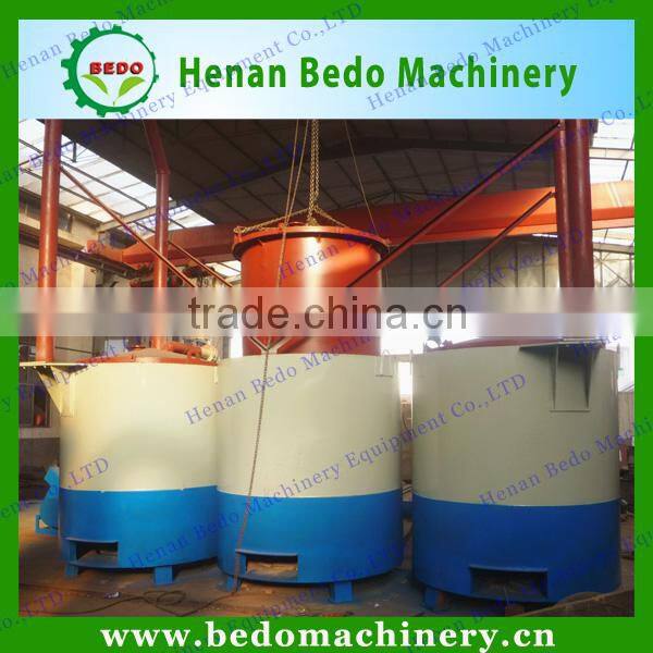 High carbonization rate wood coconut shell charcoal production kiln for sale