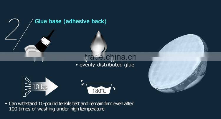 Top Class Lead Free Epxoy Fashion Heat Transfers Strass Motif