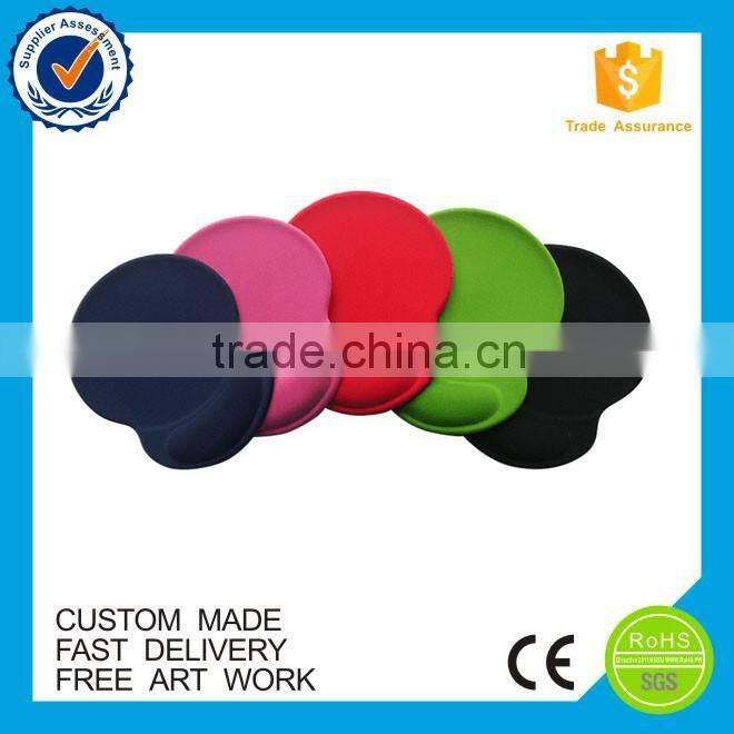China new products eco-friendly custom silicone mouse pad wrist