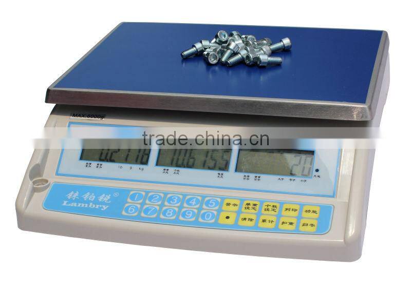 LCD display high presicion table counting scale