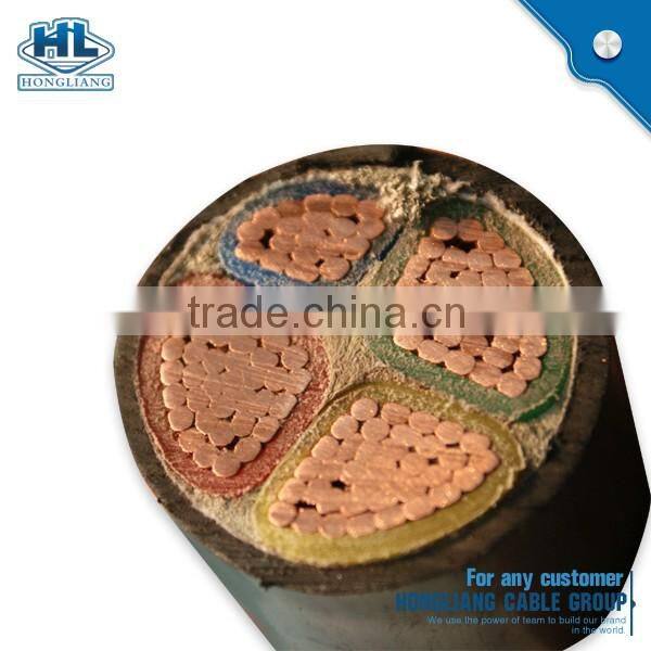 AL/Cu interlocked armored cable steel armored electric cable