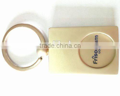 customized trolley coin keyring shopping cart token keychain