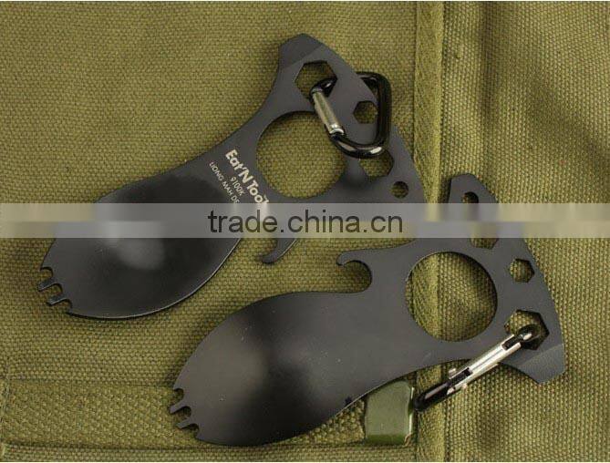 Hot selling OEM stainless steel multi-function spoon bottle opener UDTEK00238