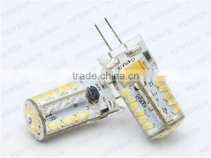 SMD 3014 leds high power 3W DC/AC 12V G4 LED Light Replacement of halogen lamp 360 Beam Angle G4 LED Bulb 1 year warranty