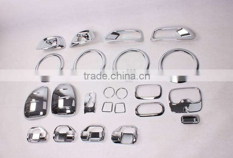 ABS Chrome Exterior Accessories Kits Cover For JEEP COMPASS 2014