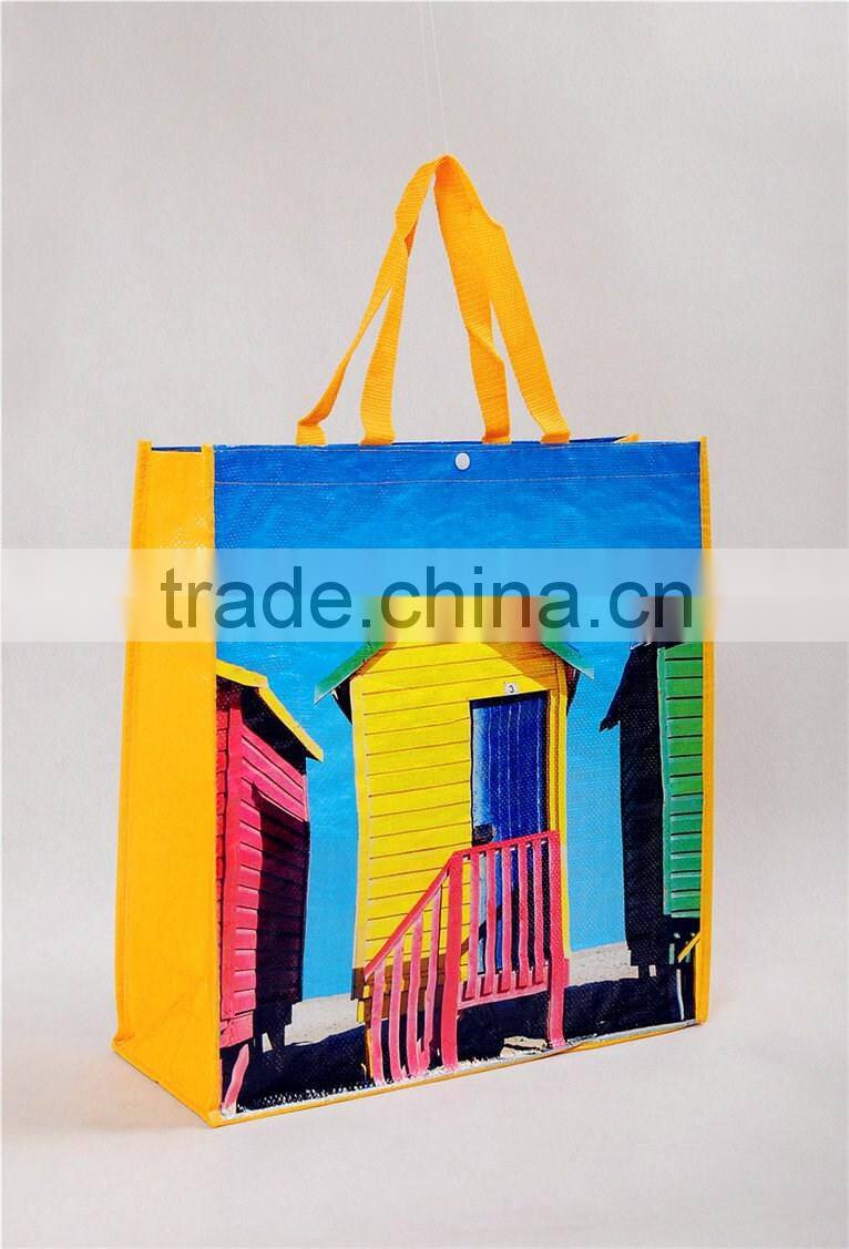 Recycled Colorful Transparent Pp Woven Bag Low Price Laminated Bag,