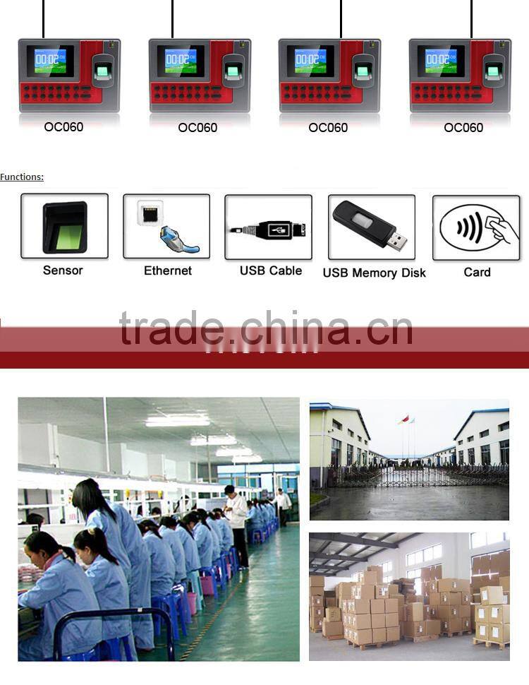 portable fingerprint time attendance and door access control system