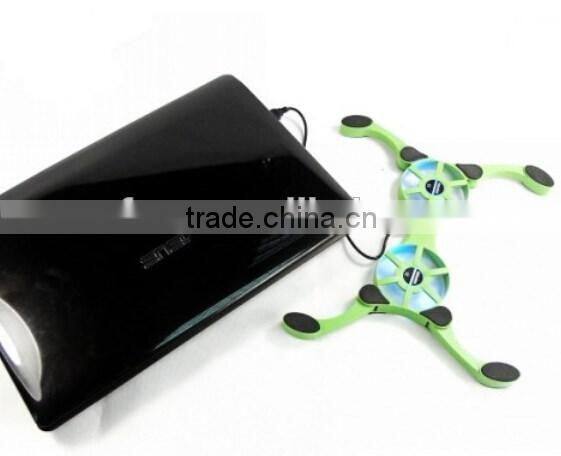 Good design folding usb laptop cooler pad ,laptop cooling stand, laptop cooling pad