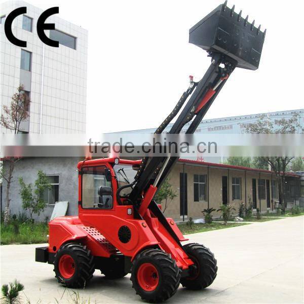 Tractors for municipal work, tractor loader with hedge trimmer for sale