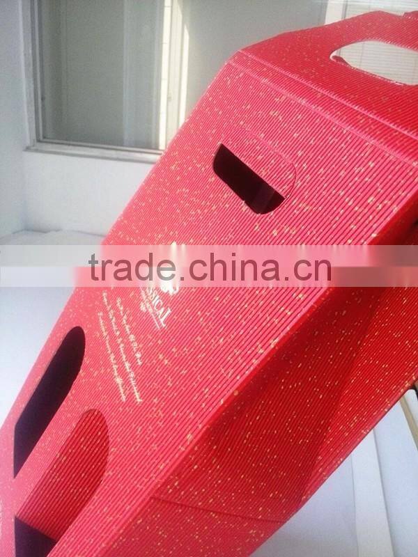 Custom Design 2 Bottle Wine Packaging Box