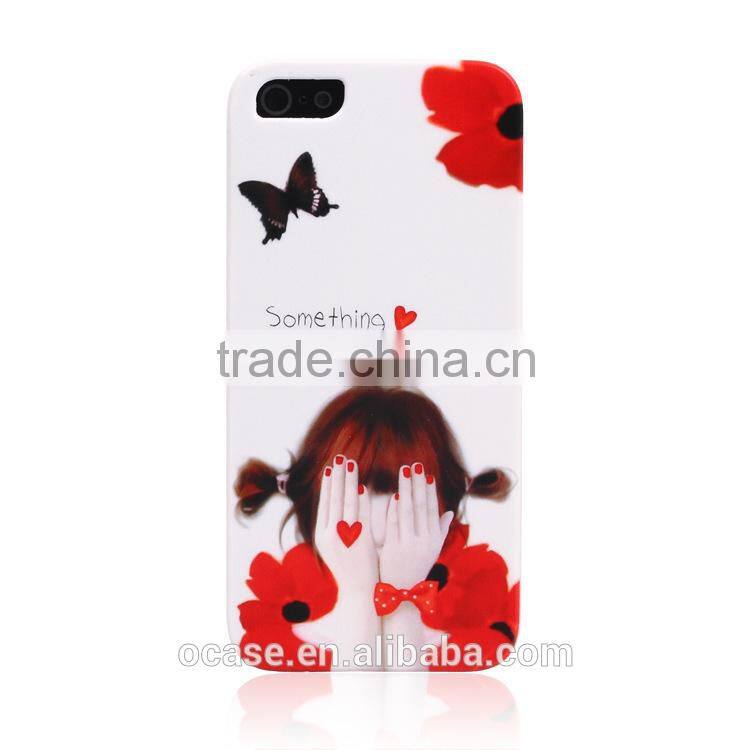 3D sublimation case 5.5 mobile phone case for iphone 6 plus.