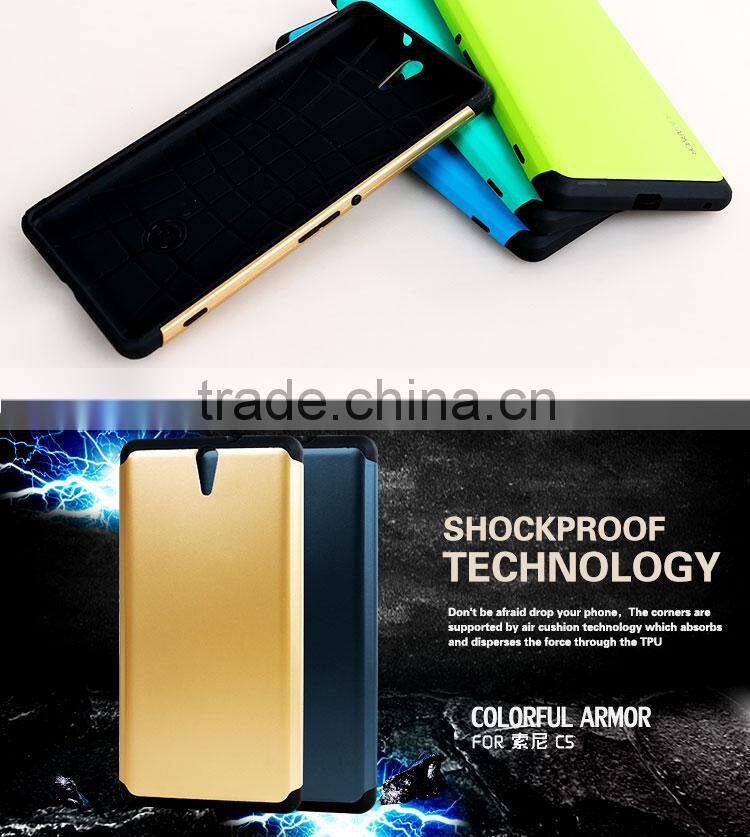 LZB hot selling armor siries for Sony Xperia C5 back case