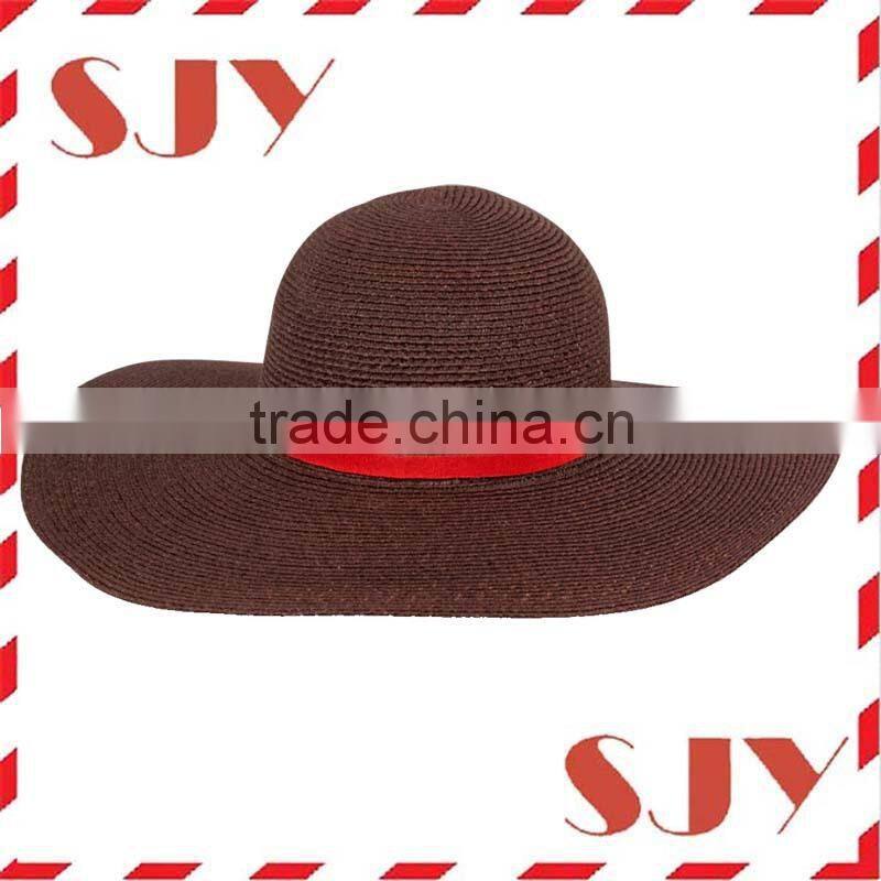 Women Wide Brim foldable cheap summer beach hats