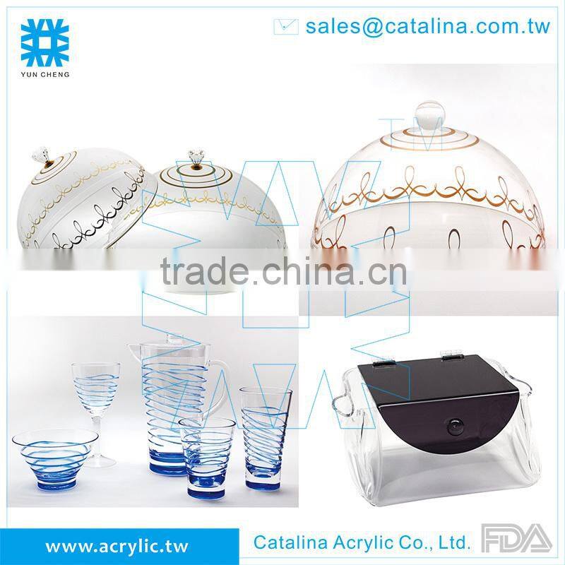 SQUARE SHAPE Acrylic Lotion Dispenser