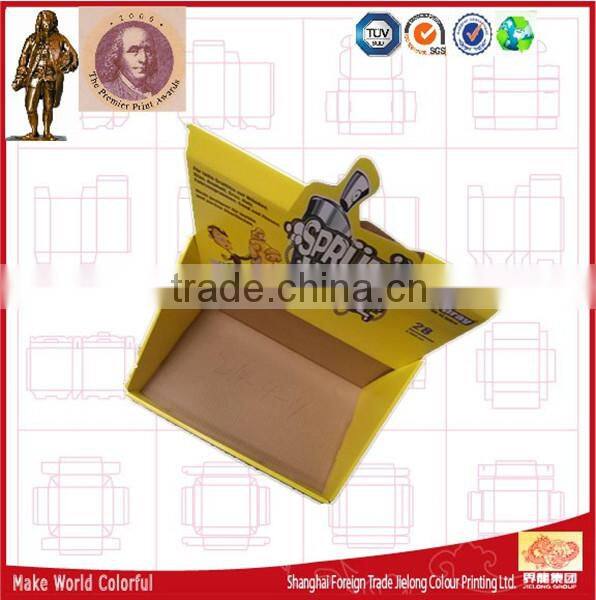 Manufacture cardboard color display box