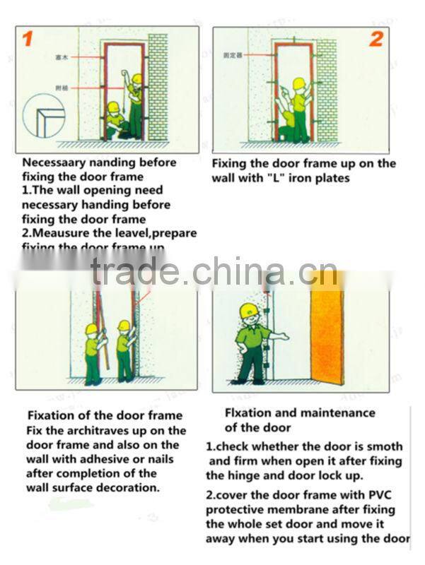 wooden door stops design