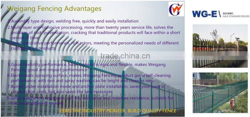 Outdoor iron railing staircase railing