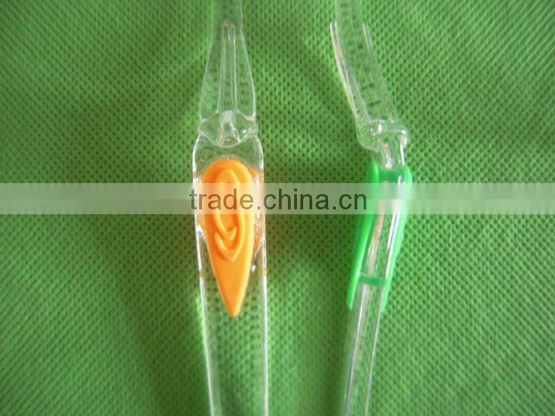 Transparent hearted shaped Toothbrush