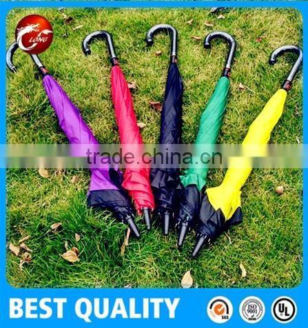 Windproof Reverse Folding Double Layer Inverted Umbrella,Self Standing Inside Out Rain Protection Umbrella with C-shaped Handle