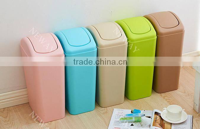 fancy plastic 8l garbage bin